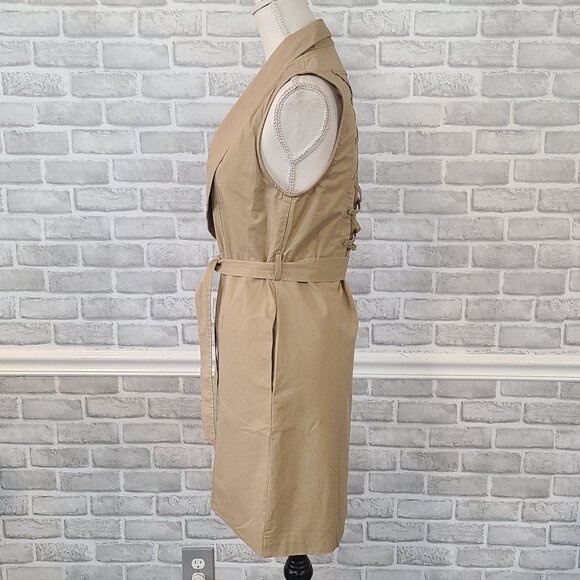 Charlie O Kinnucans Tunic Vest Wrap Corset Tie Back NEW S Lagenlook Minimalist - Picture 4 of 8